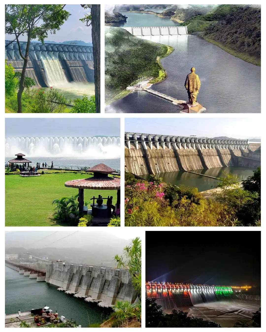 Sardar Sarovar Dam statue of unity from Ahmedabad tour