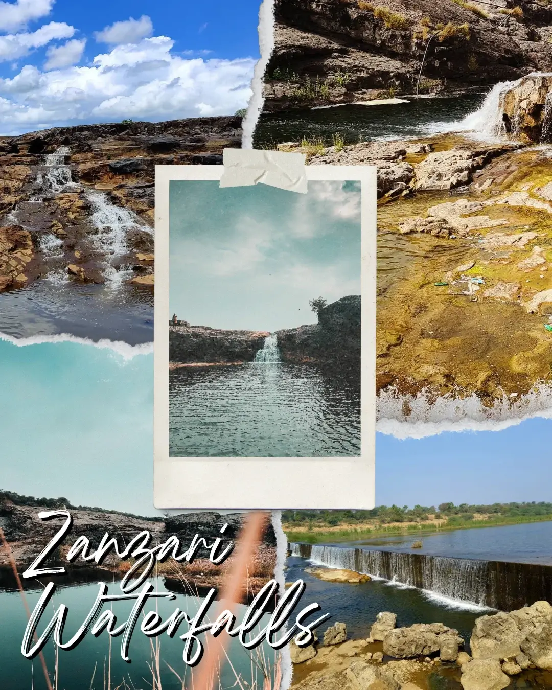 Zanzari Waterfalls nearest hill station from ahmedabad