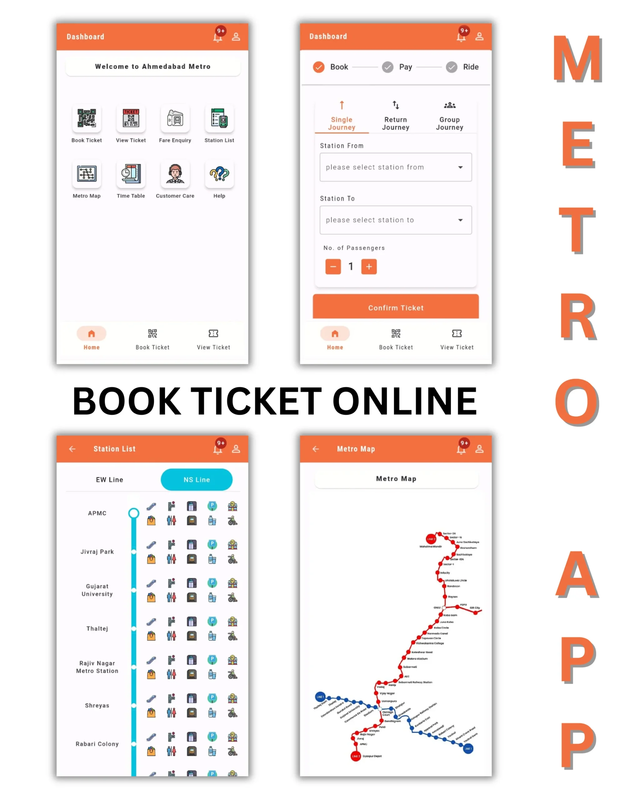 ahmedabad metro ticket booking app online download scaled