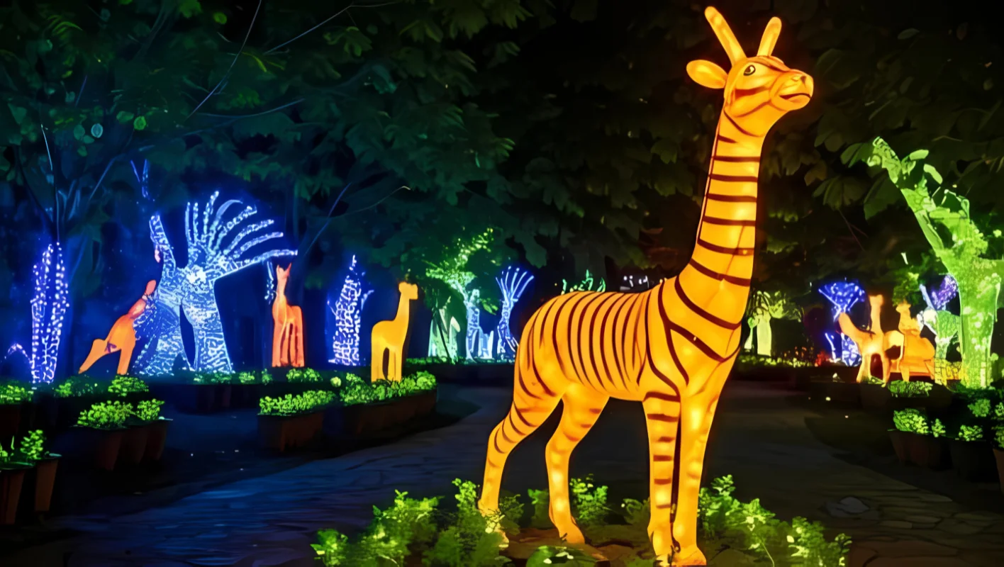 A perfect visit at Glow Garden with your whole family