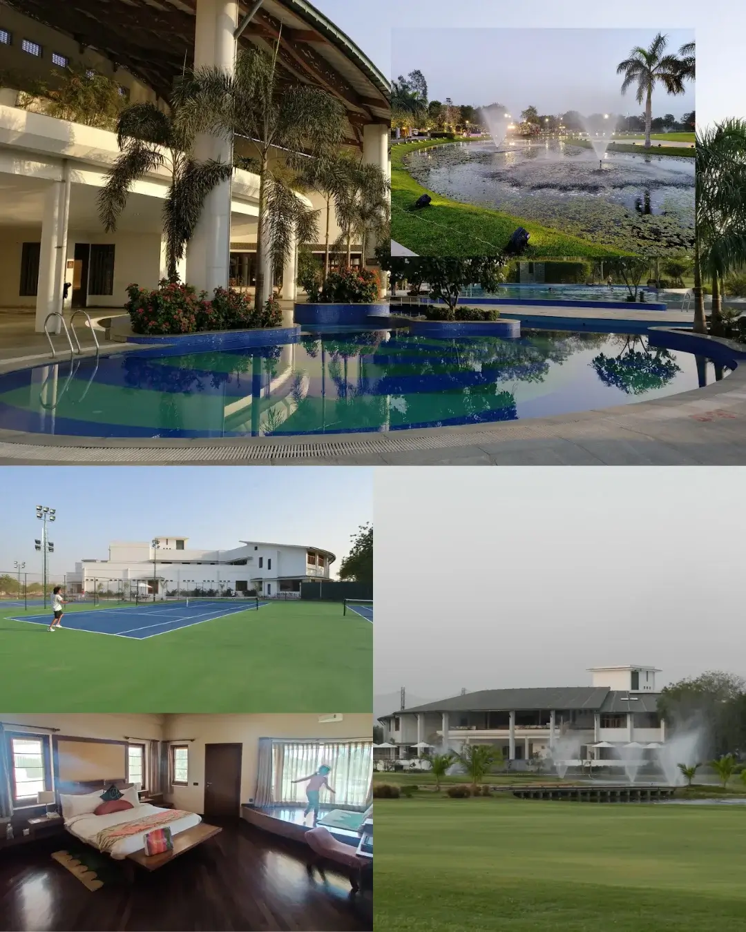 Gulmohar Greens Golf Country Club resort ahmedabad