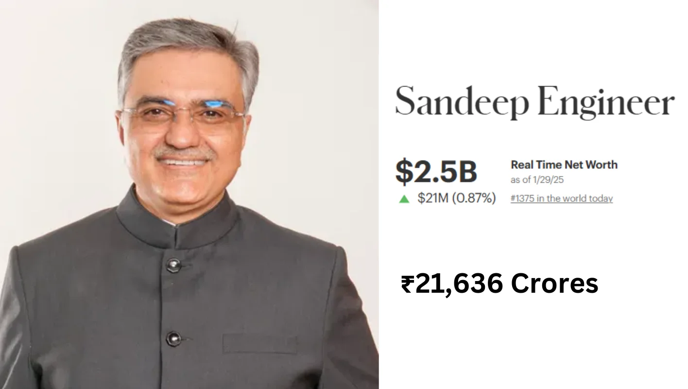 Sandeep Engineer richest person in ahmedabad Netwoth in indian rupees