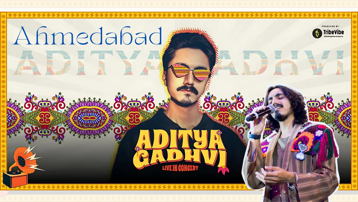 Aditya Gadhvi Concert Ahmedabad 2025: Tickets Booking, Venue, Date