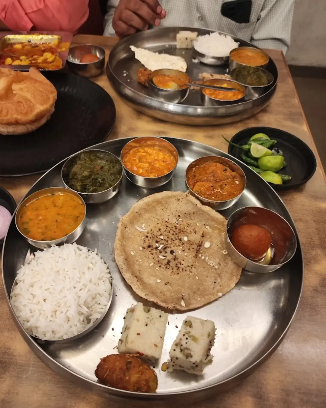 Purohit Dinning And Banquet maninagar best gujarati thali