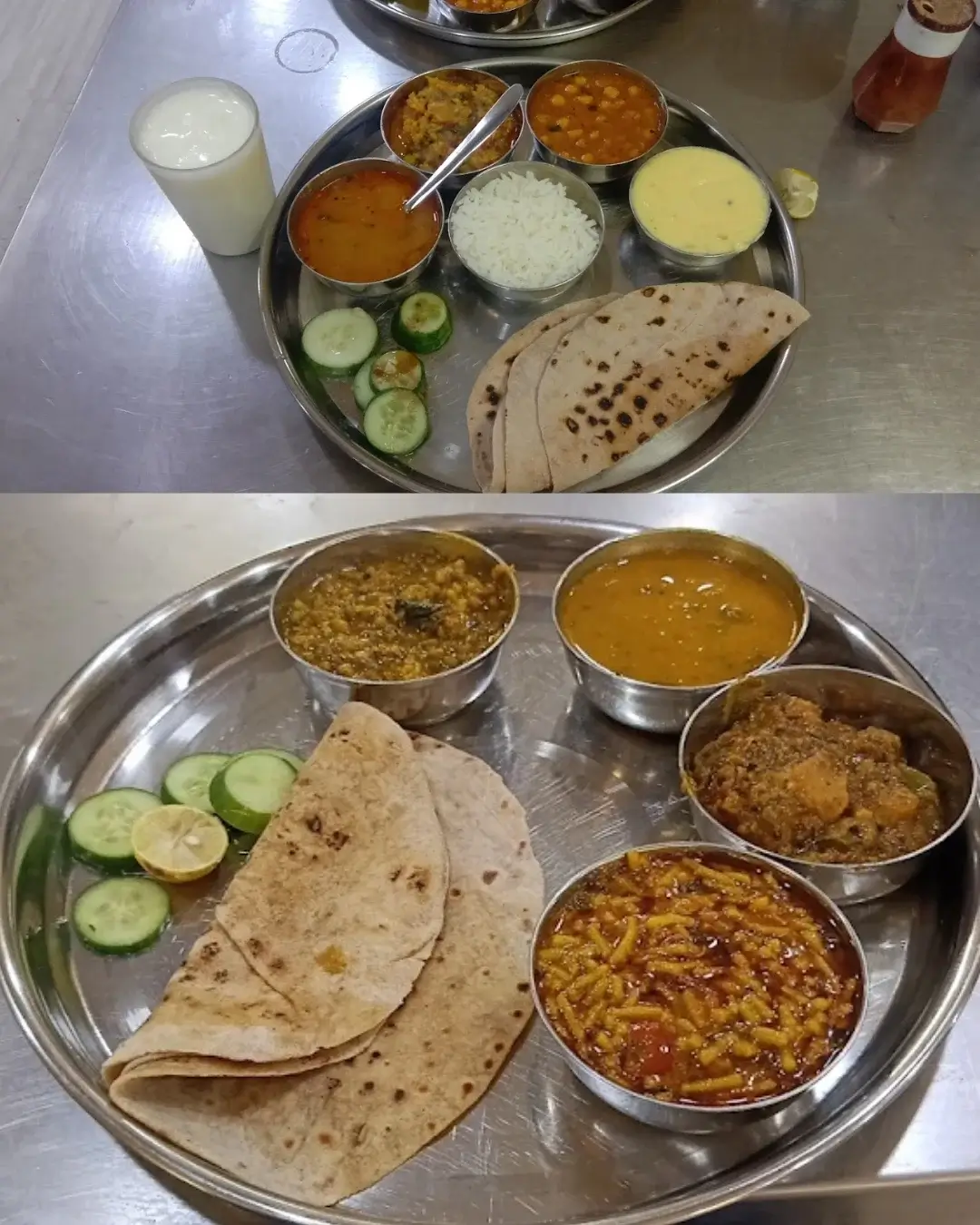 Swaminarayan bhojanalay Maninagar gujarati thali